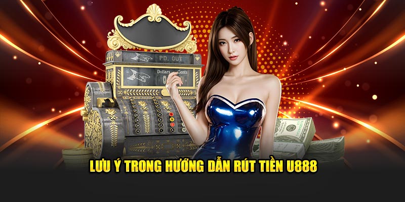 Lưu ý trong hướng dẫn rút tiền U888